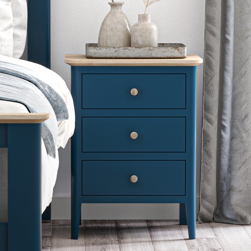 Oxford Oxford Painted 6 Drawer Chest (Blue)