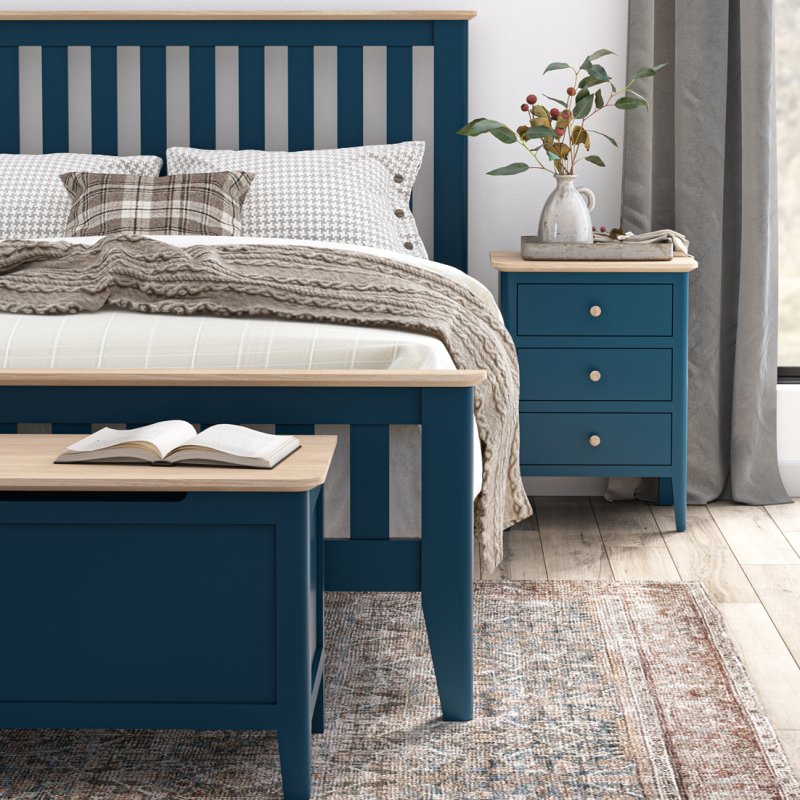 Oxford Oxford Painted 6 Drawer Chest (Blue)