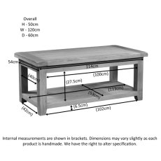 Oaken Large Coffee Table Oaken Large Coffee Table