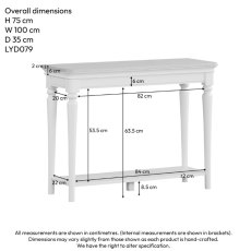 Lugano Console Table Lugano Console Table