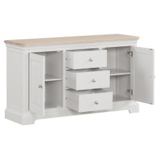 Lugano 2 Door 3 Drawer Sideboard Lugano 2 Door 3 Drawer Sideboard