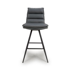 Manhattan Bar Stool - Grey Manhattan Bar Stool - Grey