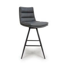 Manhattan Bar Stool - Grey Manhattan Bar Stool - Grey