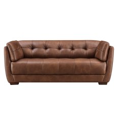 Theo 3 Seater Leather Sofa Theo 3 Seater Leather Sofa
