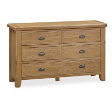 Woodvale 6 Drawer Wide Chest Woodvale 6 Drawer Wide Chest