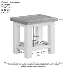 Bristol Painted Lamp Table Bristol Painted Lamp Table