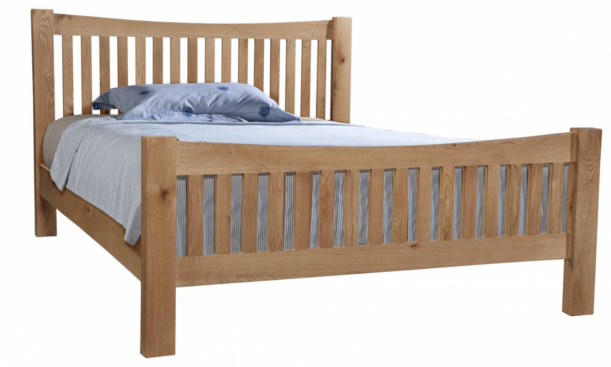 Bristol Bristol Oak 5'0' Bed Frame - Old Creamery Furniture