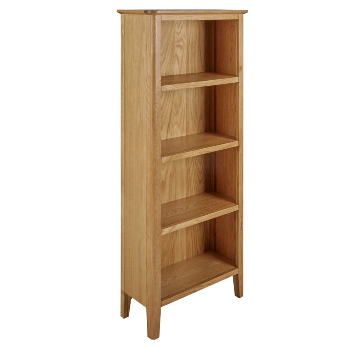 Dorset Oak Dorset Oak Slim Bookcase - Old Creamery Furniture