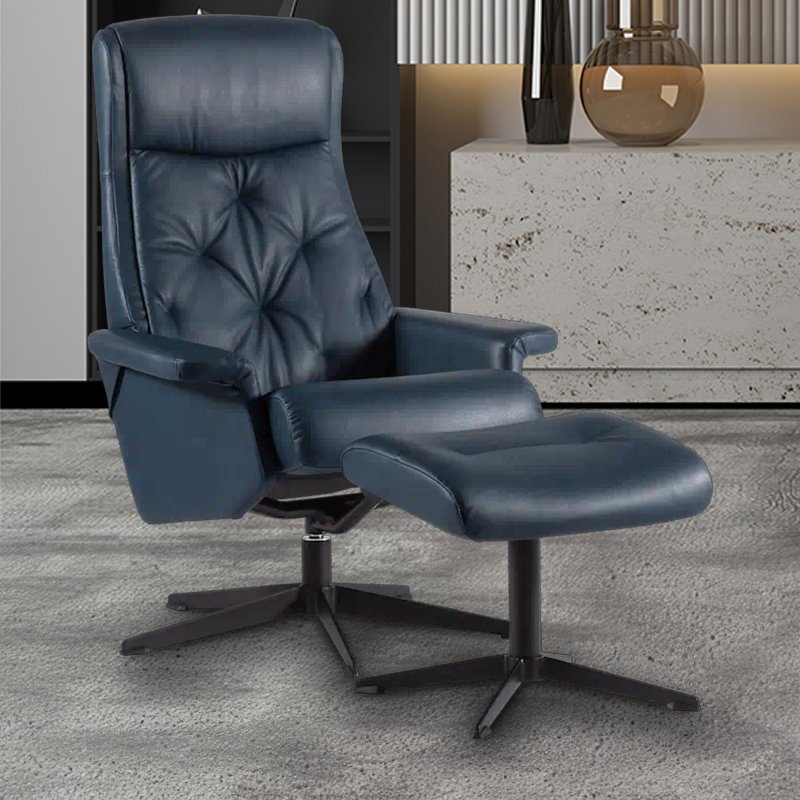 IMG By Ekornes  Scandi 1120 Recliner Chair with Footstool