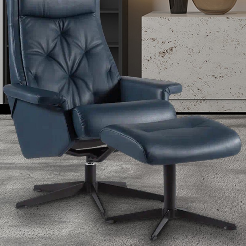 IMG By Ekornes  Scandi 1120 Recliner Chair with Footstool