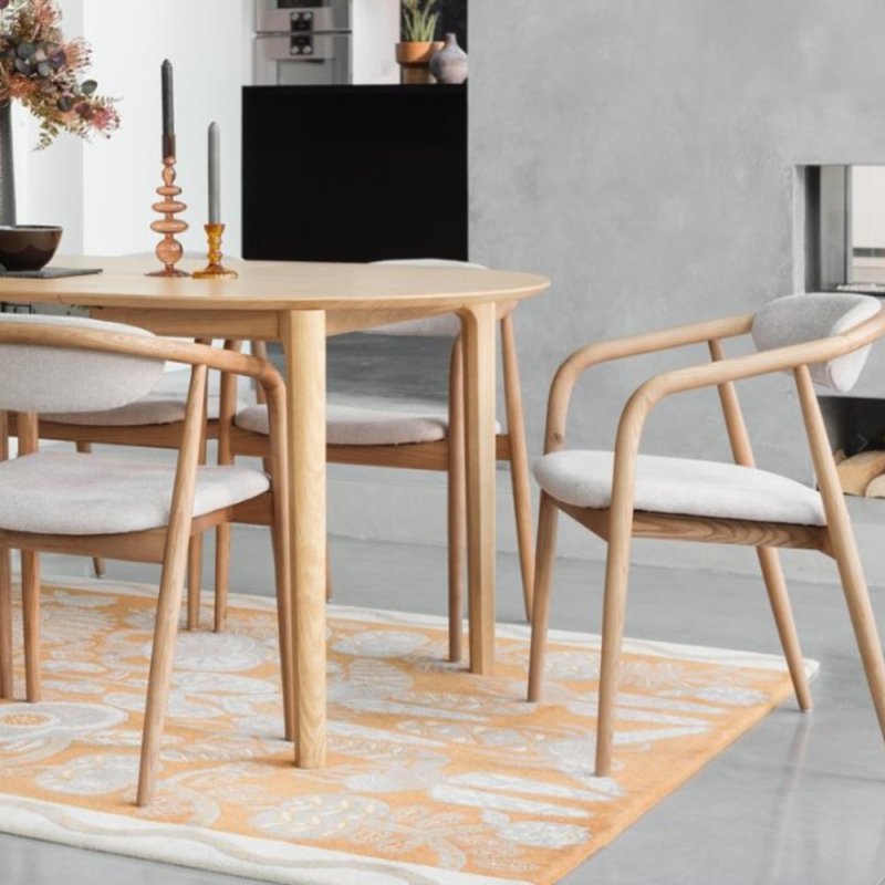 G Plan Furniture G Plan Winchester 130-170cm Extending D-End Dining Table