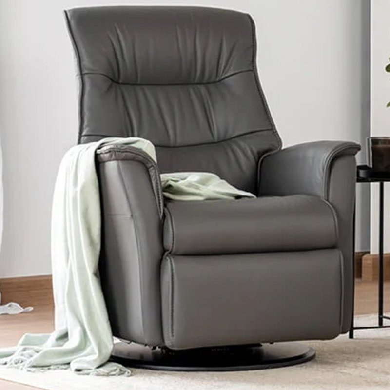 IMG By Ekornes  Paramount Rocking Swivel Recliner Chair