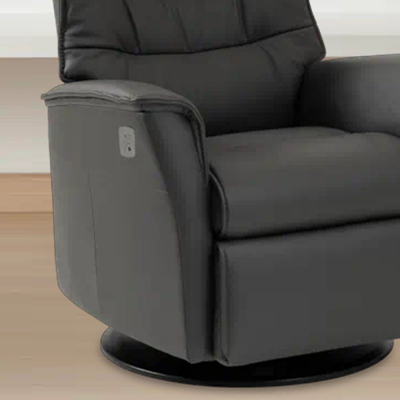 IMG By Ekornes  Paramount Rocking Swivel Recliner Chair