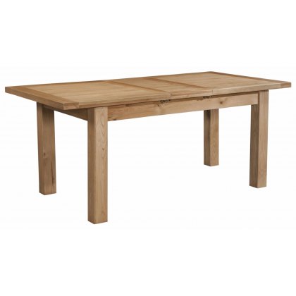 Bristol Oak 120-153 x 80 Dining Table & 1 Ext Leaf