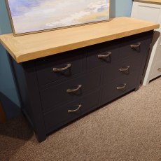 Clearance Milford Painted 3 over 4 Chest of Drawers