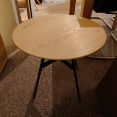 Clearance Venjakob Round Coffee Table (Wild Oak Light Brushed)