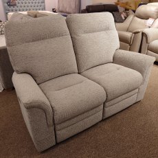 Clearance Parker Koll Hudson 2 Seater Power Recliner Sofa with Power Headrest and Lumbar