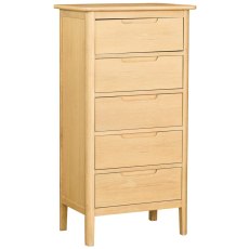 Tivoli 5 Drawer Wellington Chest