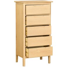 Tivoli 5 Drawer Wellington Chest