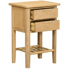 Tivoli 2 Drawer Bedside