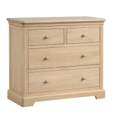 Lugano Oak 2 + 2 Drawer Chest