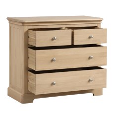 Lugano Oak 2 + 2 Drawer Chest