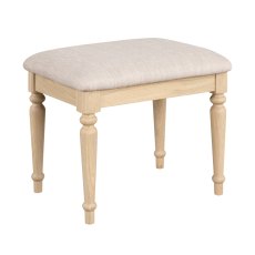 Lugano Oak Dressing Table Stool