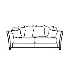 Parker Knoll Harlow Large 2 Seater Sofa (Pillow Back)