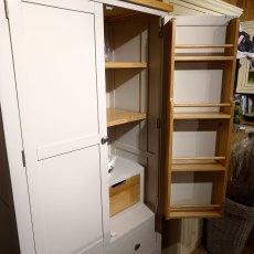 Clearance Bristol Painted Double Larder (Cobblestone Paint)