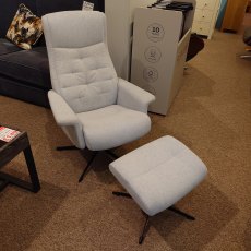 Clearance Scandi Standard Chair with Stool