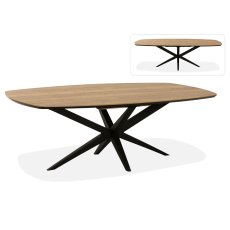Joni Extendable Danish Oval Dining Table Joni Extendable Danish Oval Dining Table