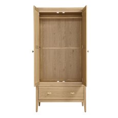 Portofino Double Wardrobe on Drawer Portofino Double Wardrobe on Drawer