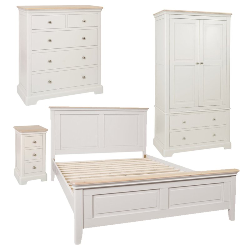 Lugano Painted Bedroom Set