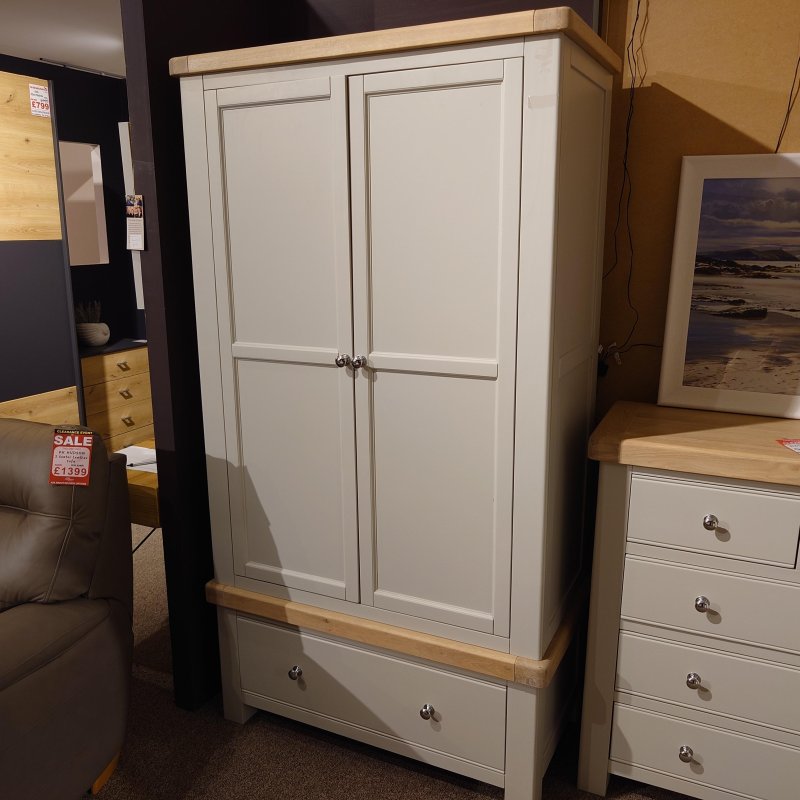 Clearance Wellington Painted Gents Wardrobe