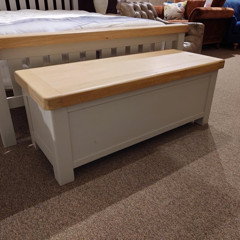 Clearance Wellington Painted Blanket Box