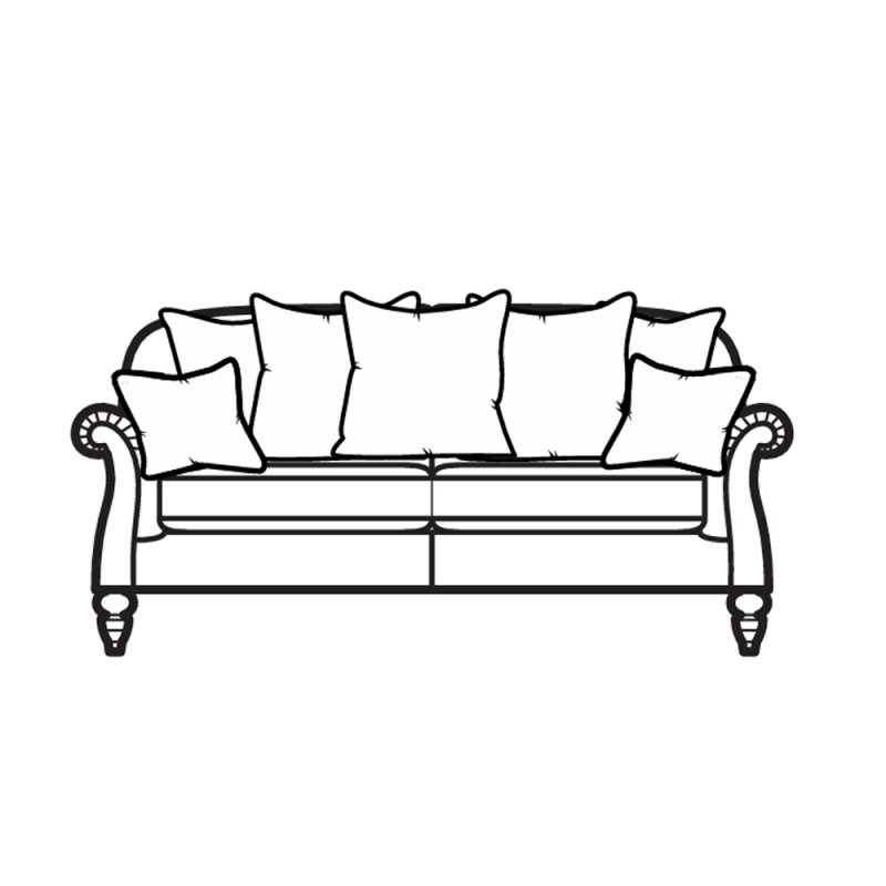 Parker Knoll Eastbury Grand Sofa (Pillow Back)