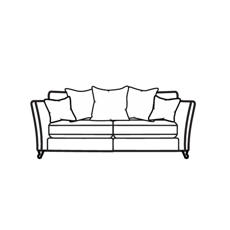 Parker Knoll Harlow 2 Seater Sofa (Pillow Back)