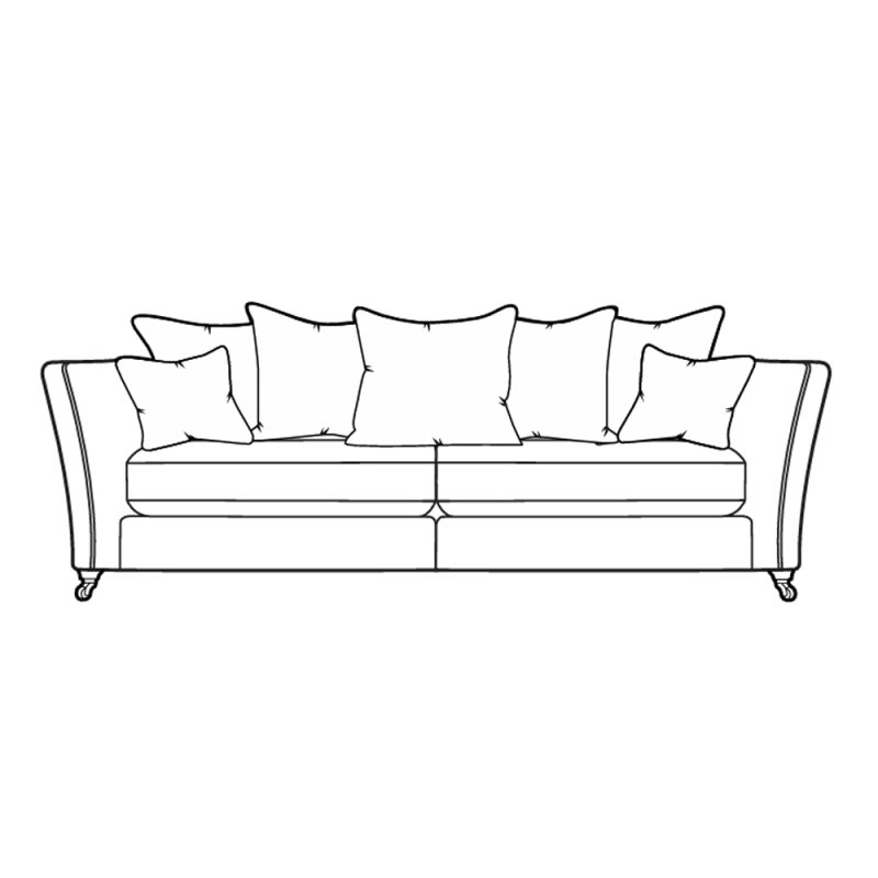 Parker Knoll Harlow Grand Sofa (Pillow Back)