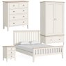 Oxford Painted Off White Bedroom Set