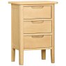 Tivoli 3 Drawer Bedside