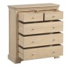 Lugano Oak 2 + 3 Drawer Chest