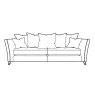 Parker Knoll Harlow Grand Sofa (Pillow Back)