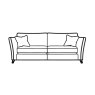 Parker Knoll Harlow Large 2 Seater Sofa