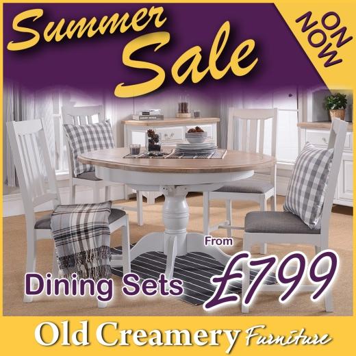 Great savings on Table & Chair sets in our Summer Sale. Shop in Yeovil or Taunton. #FurnitureSale #fu...