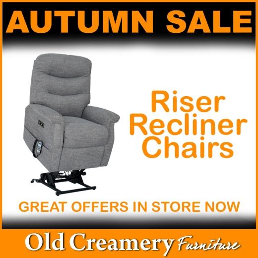 Great prices on Riser Recliner chairs in our Autumn Sale. More offers available in store including Fr...