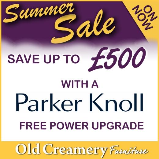 Save £500 extra on Parker Knoll electric recliner furniture in our Summer Sale. View in our Yeovil &...